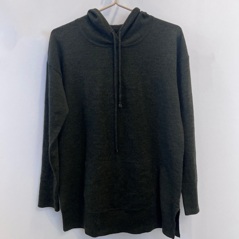 Nicole Miller New York Hoodie~Forest Green